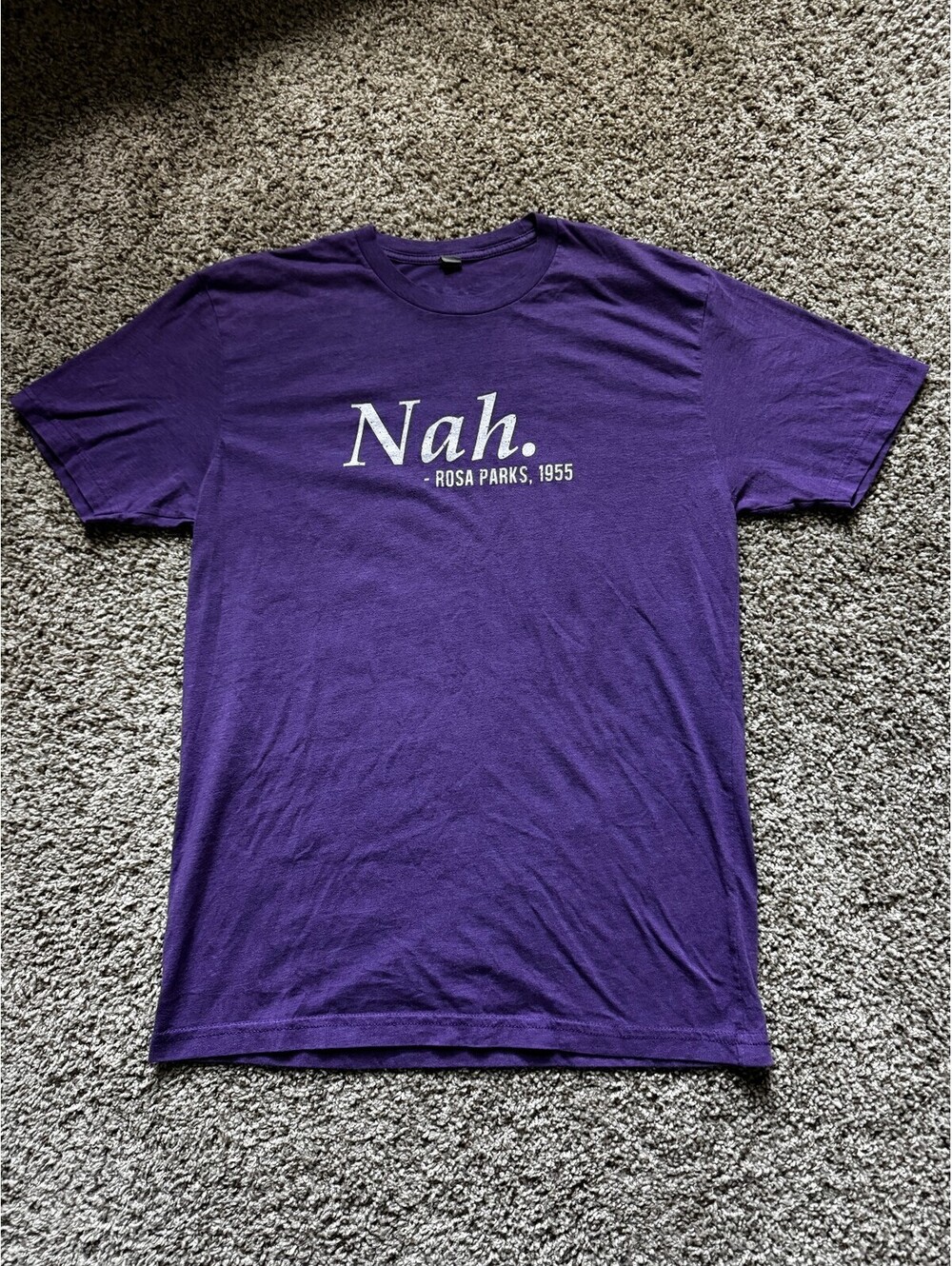 Rosa Parks Black History T-Shirt | Size Medium